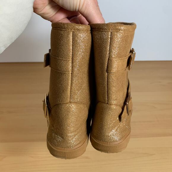 Shoe Box Trading | Camel Double-Buckle Bootie - Girls Size 12 (New in Bag) - Picture 9 of 16